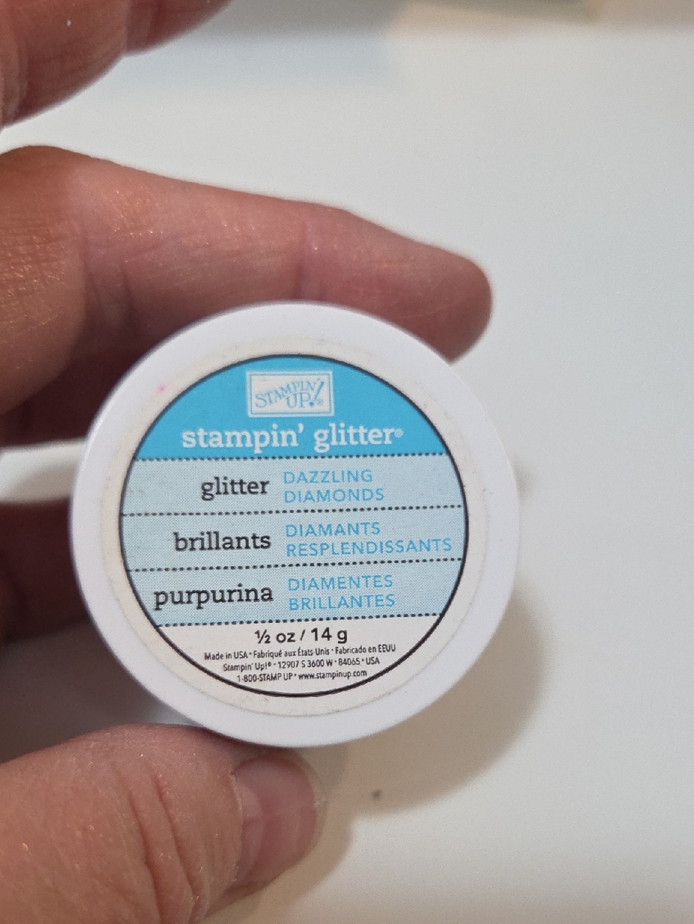 Dazzling Diamonds Stampin Glitter